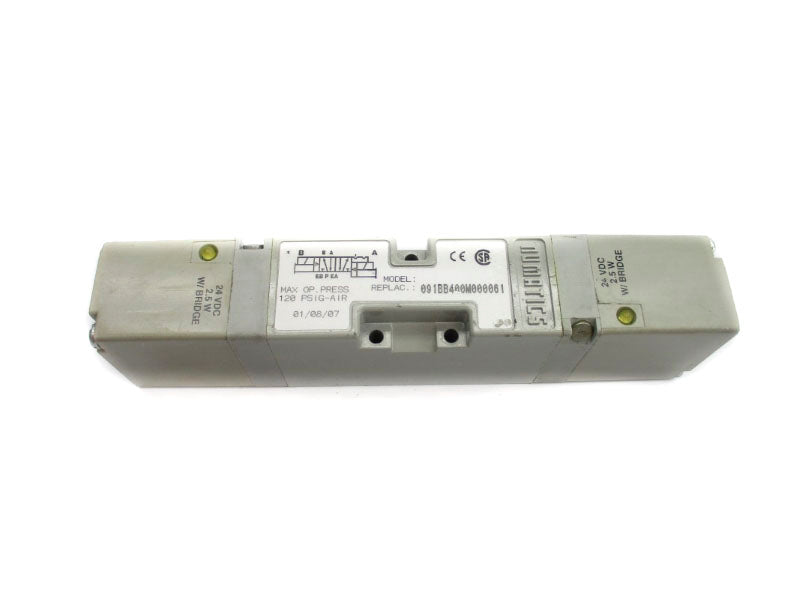 NUMATICS 091BB400M000061 24VDC 120PSI UNMP