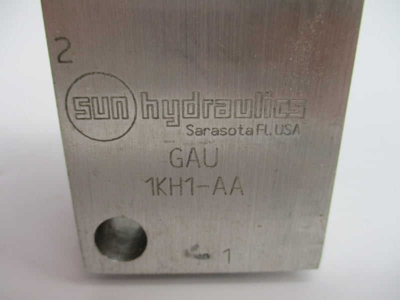 SUN HYDRAULICS 770-224 1KH1-AA 24VDC UNMP