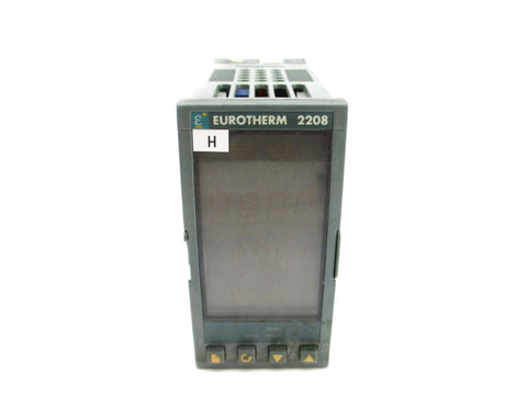 EUROTHERM 2208E/CC/VH/XX/XX/RF/RF/2XX/ENG/XXXXX/XXXXXX 100-240VAC 2A UNMP