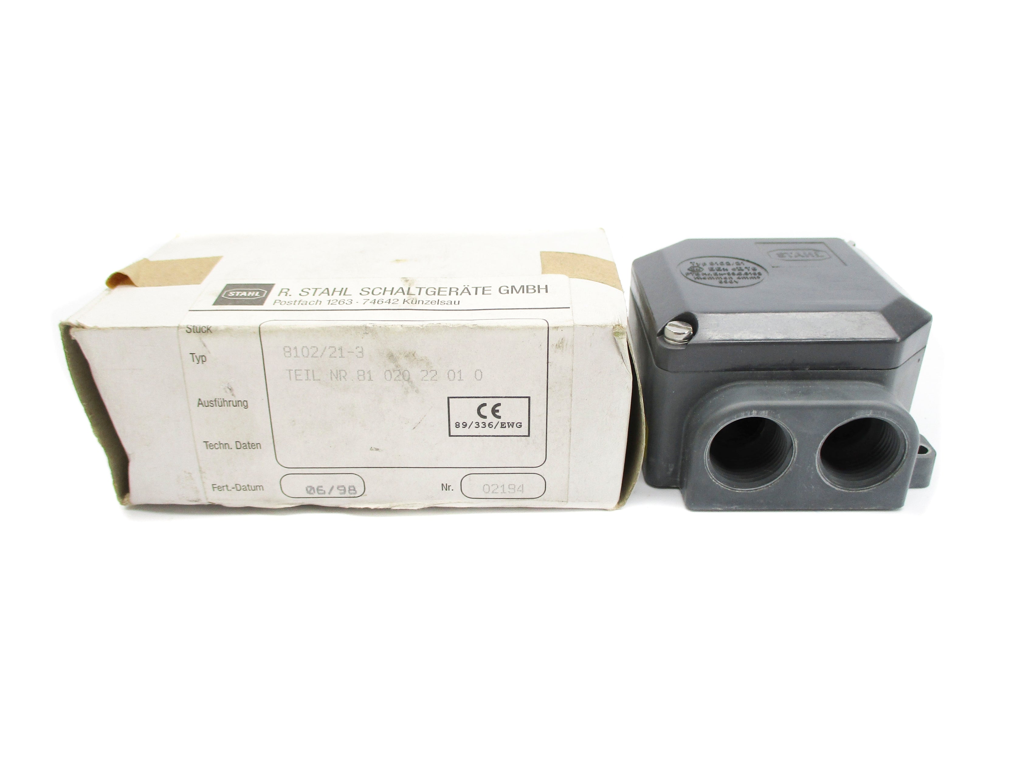 STAHL 8102/21-3 8102022010 NSMP