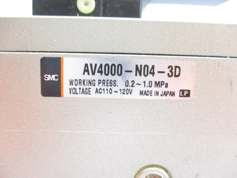 SMC AV4000-N04-3D 110-120VAC NSNP