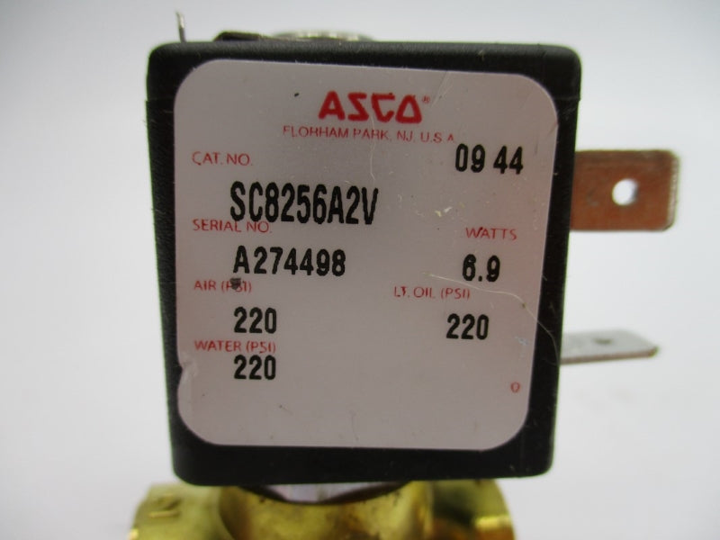 ASCO SC8256A2V 24VDC 220PSI NSNP