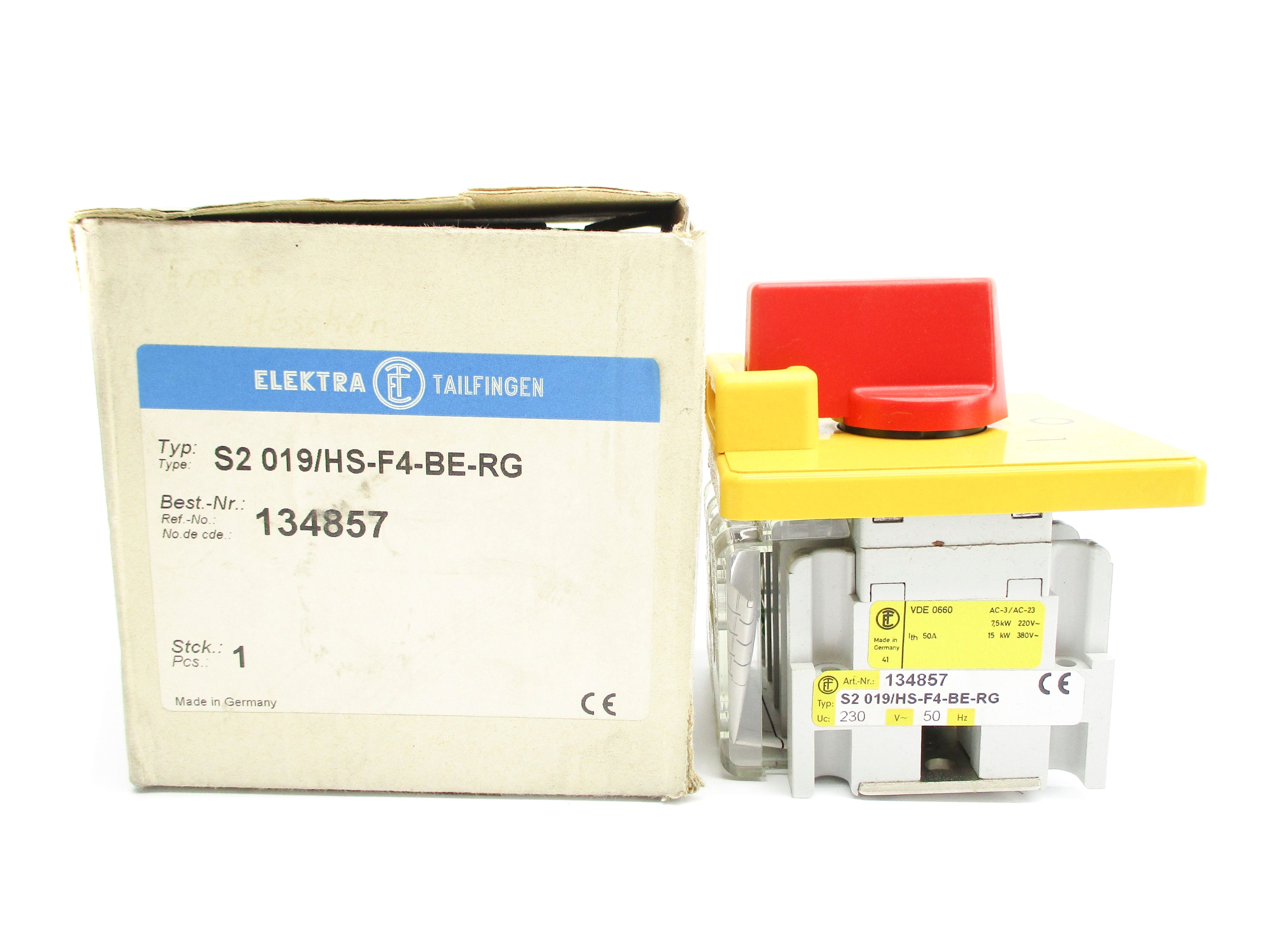 ELEKTRA TAILFINGEN 134857 S2019/HS-F4-BE-RG NSMP
