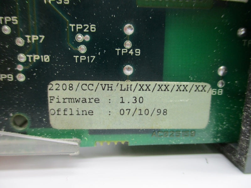 EUROTHERM 2208/CC/VH/LH/XX/XX/XX/XX/ UNMP