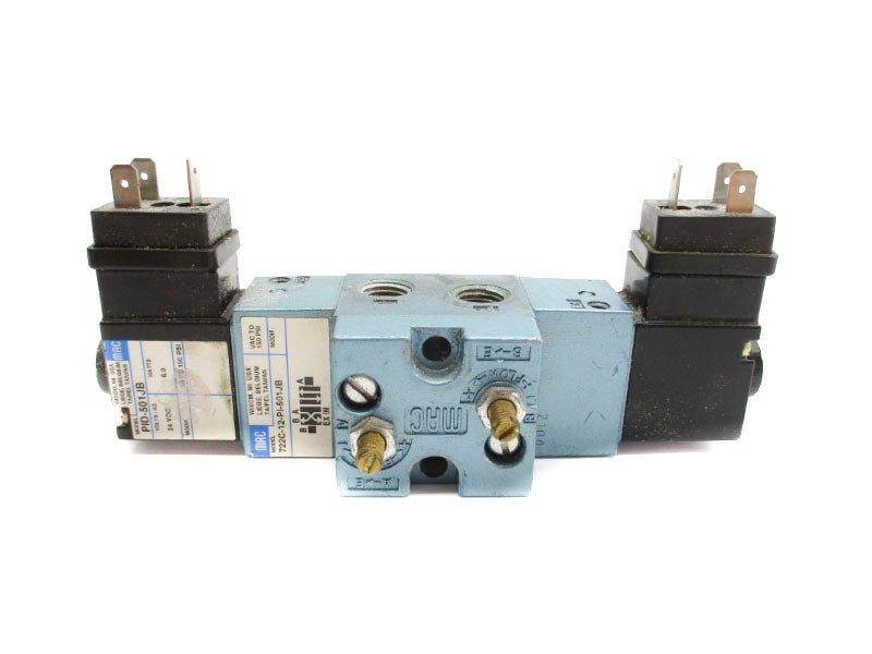 MAC 722C-12-PI-501JB 24VDC 30-150PSI UNMP