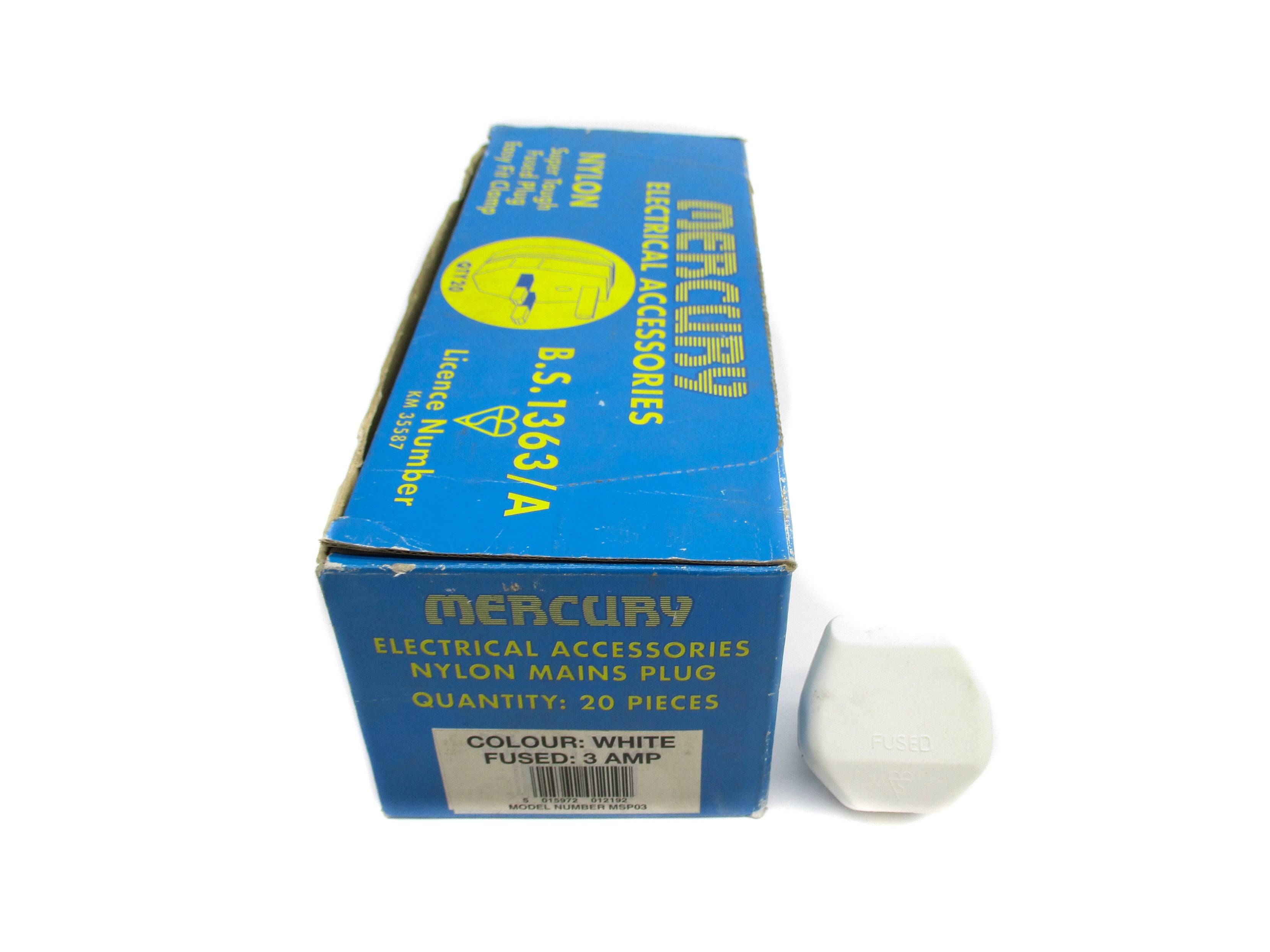 MERCURY ELECTRICAL B.S.1363/A MSP03 (PKG OF 20) NSMP