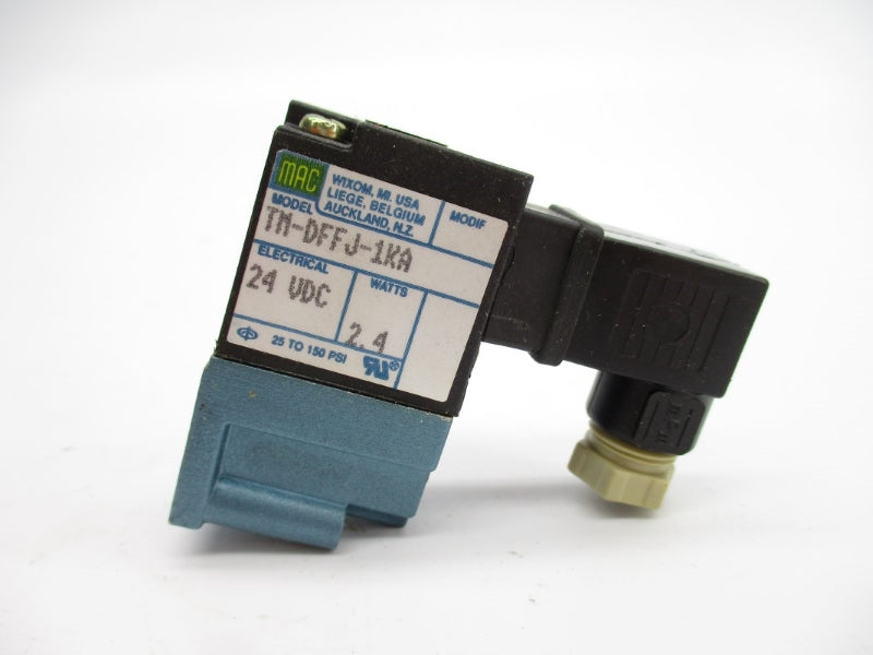 MAC TM-DFFJ-1KA 24VDC 25-150PSI NSMP