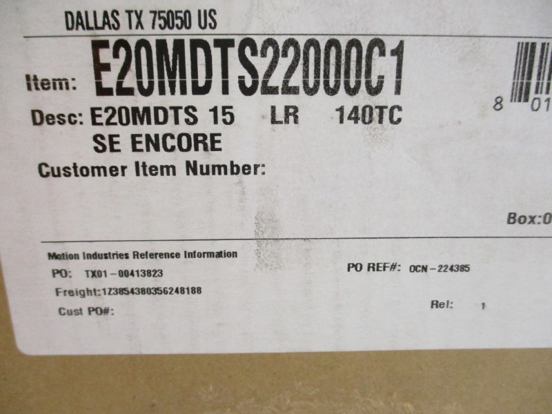 WINSMITH E20MDTS E20MDTS22000C1 NSMP