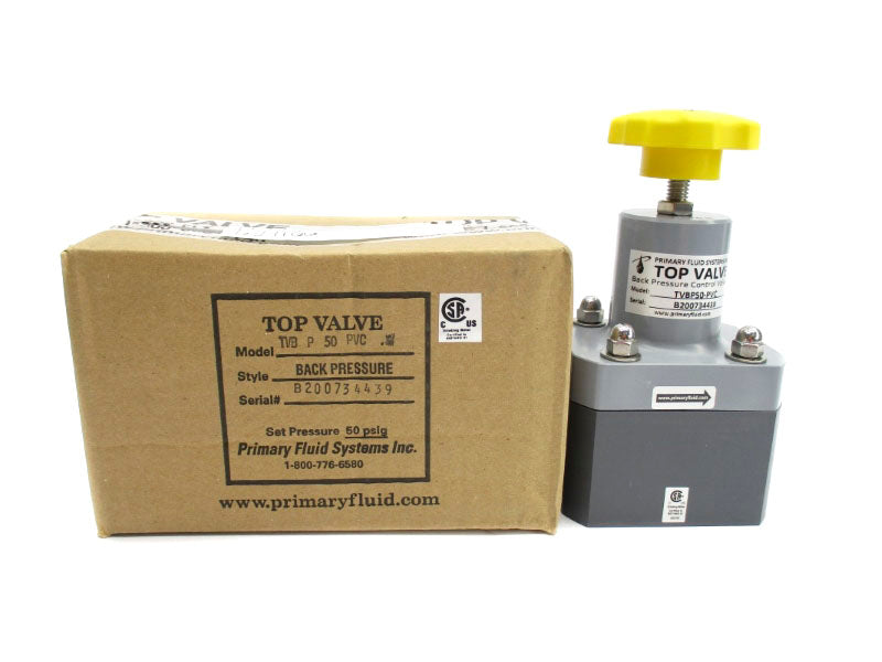 PRIMARY FLUID SYSTEMS TVBP50-PVC 50PSI 140'F NSMP