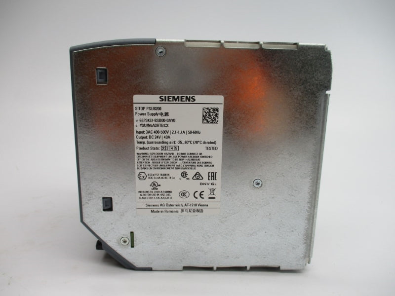 SIEMENS 6EP3437-8SB00-0AY0 400-500VAC 2.1-1.7A NSMP