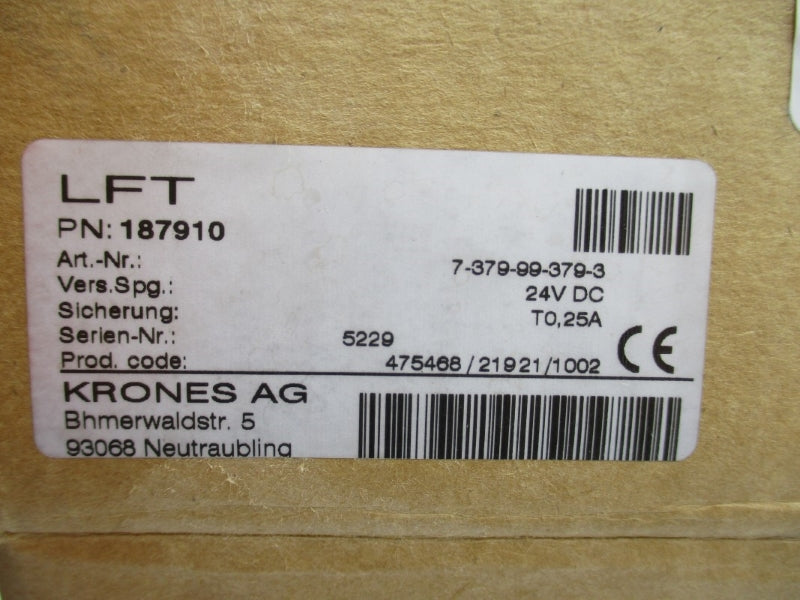 LFT 187910 7-379-99-379-3 24VDC 25A NSMP