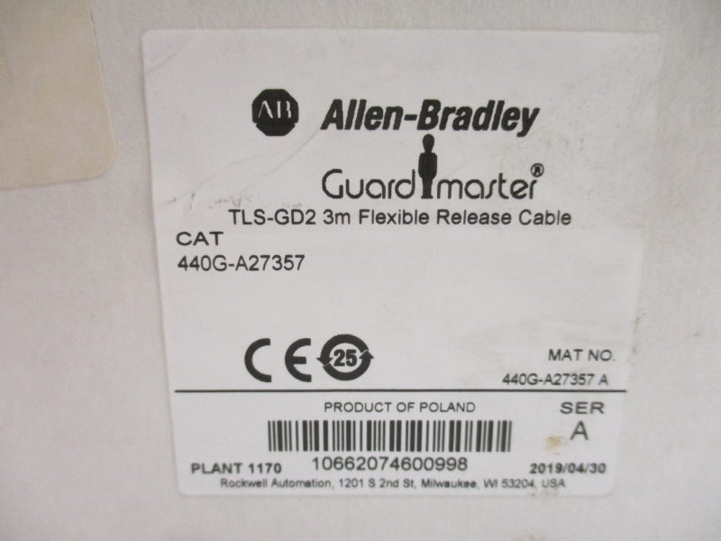 ALLEN BRADLEY 440G-A27357 SER. A NSMP
