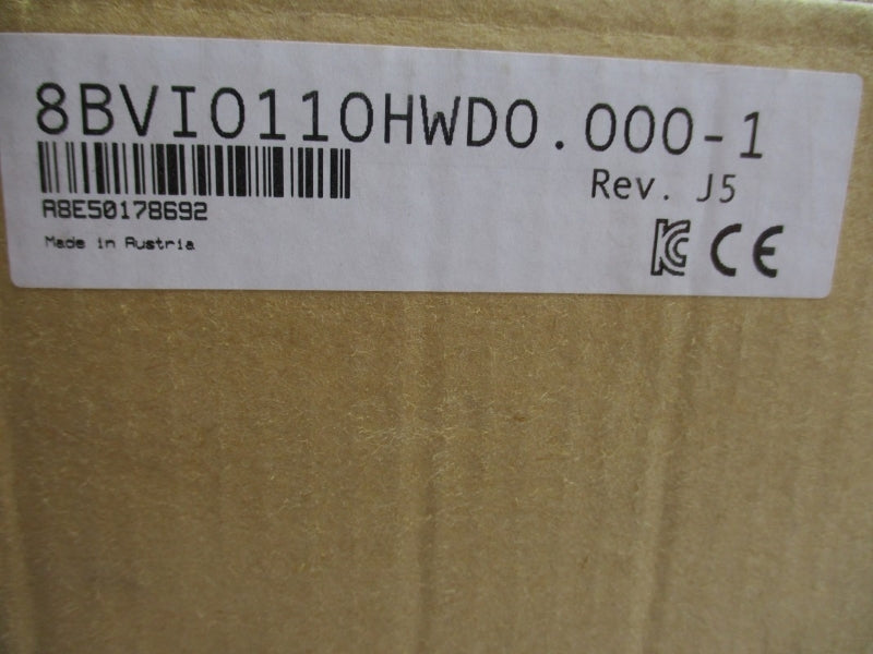 B&R 8BVI0110HWD0.000-1 480VAC 15.1A NSMP