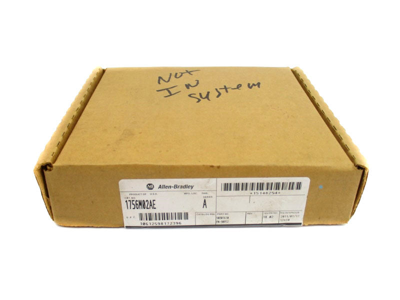 ALLEN BRADLEY 1756-M02AE SER. A F/W 18.02 DATE: 2011 NSFS
