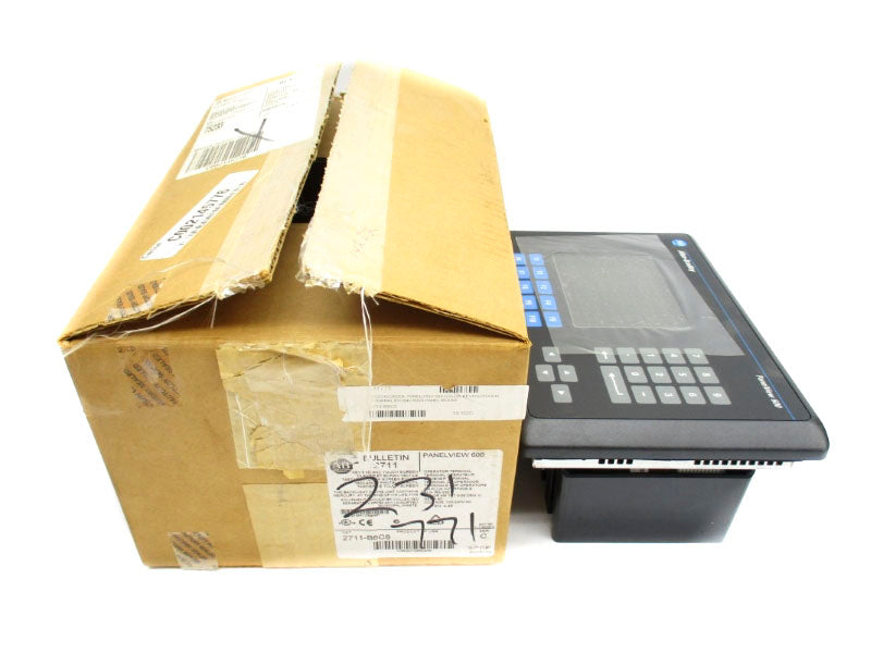 ALLEN BRADLEY 2711-B6C8 SER. C F/W 4.48 100-240VAC 0.6-0.3A NSMP