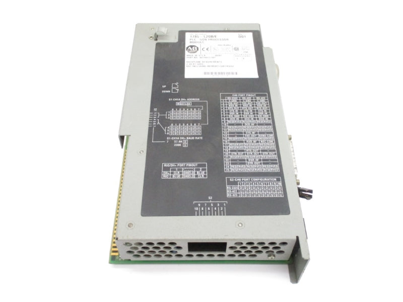 ALLEN BRADLEY 1785-L20B SER. E F/W B 5VDC (NO KEY) UNMP