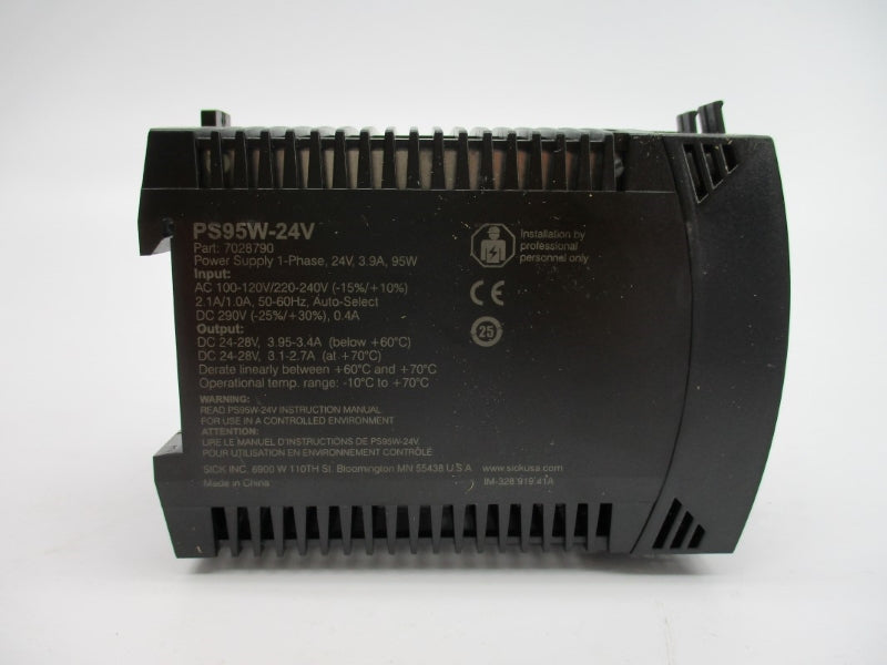 SICK PS95W-24V 7028790 24VDC 3.9A NSMP