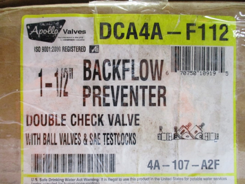 APOLLO DCA4A-F112 175PSI 33-180'F 1-1/2" NSMP
