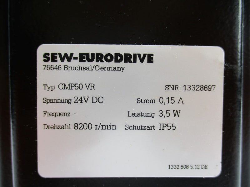 SEW-EURODRIVE CMP50VR 24VDC 0.15A NSNP