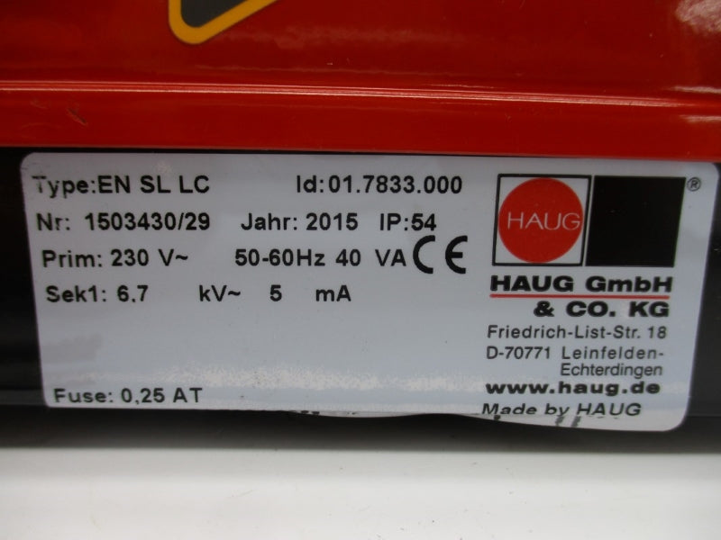 HAUG ENSLLC 01.7833.000 230V 0.25A NSNP