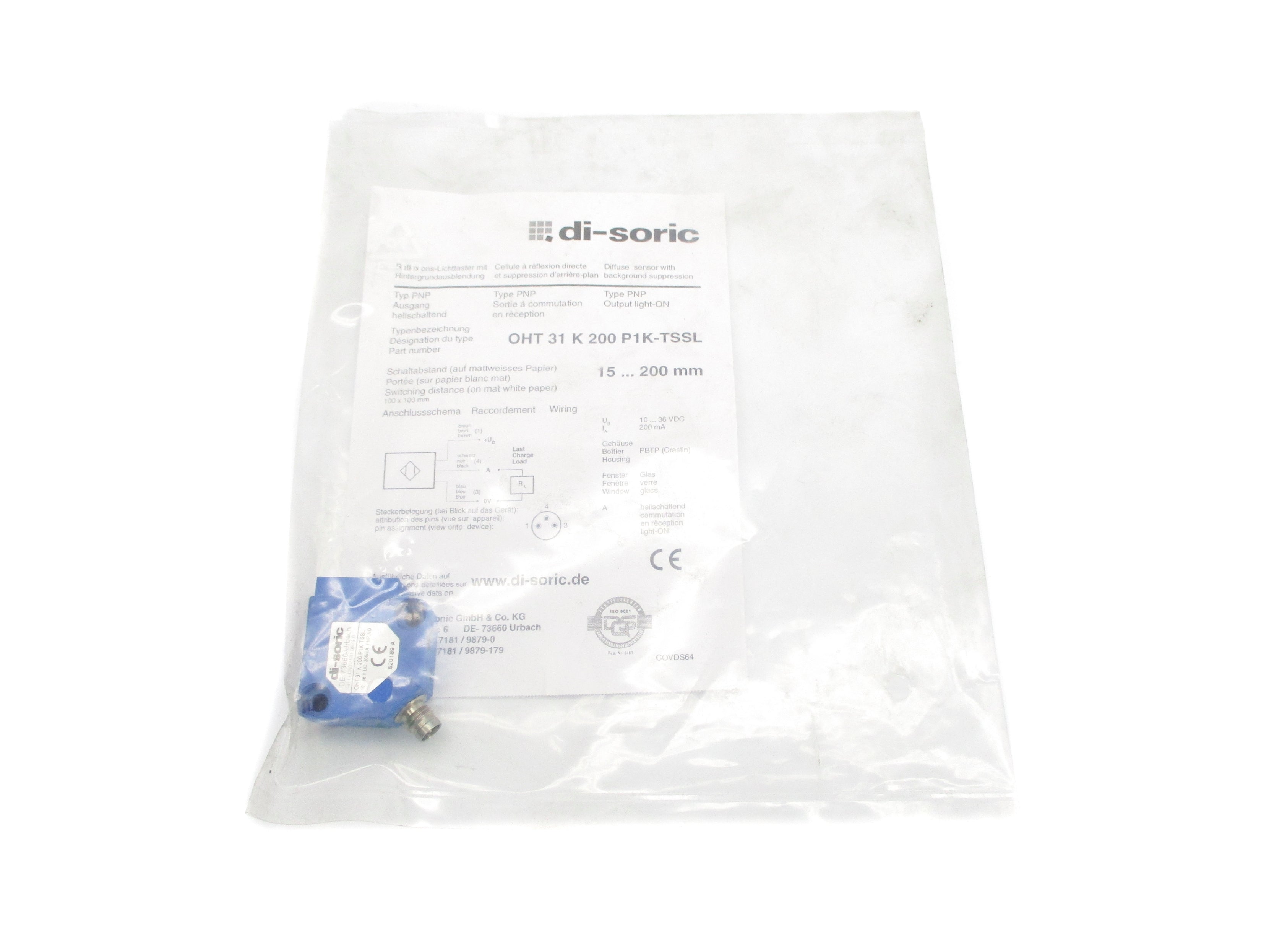 DI-SORIC OHT31K200P1K-TSSL NSMP