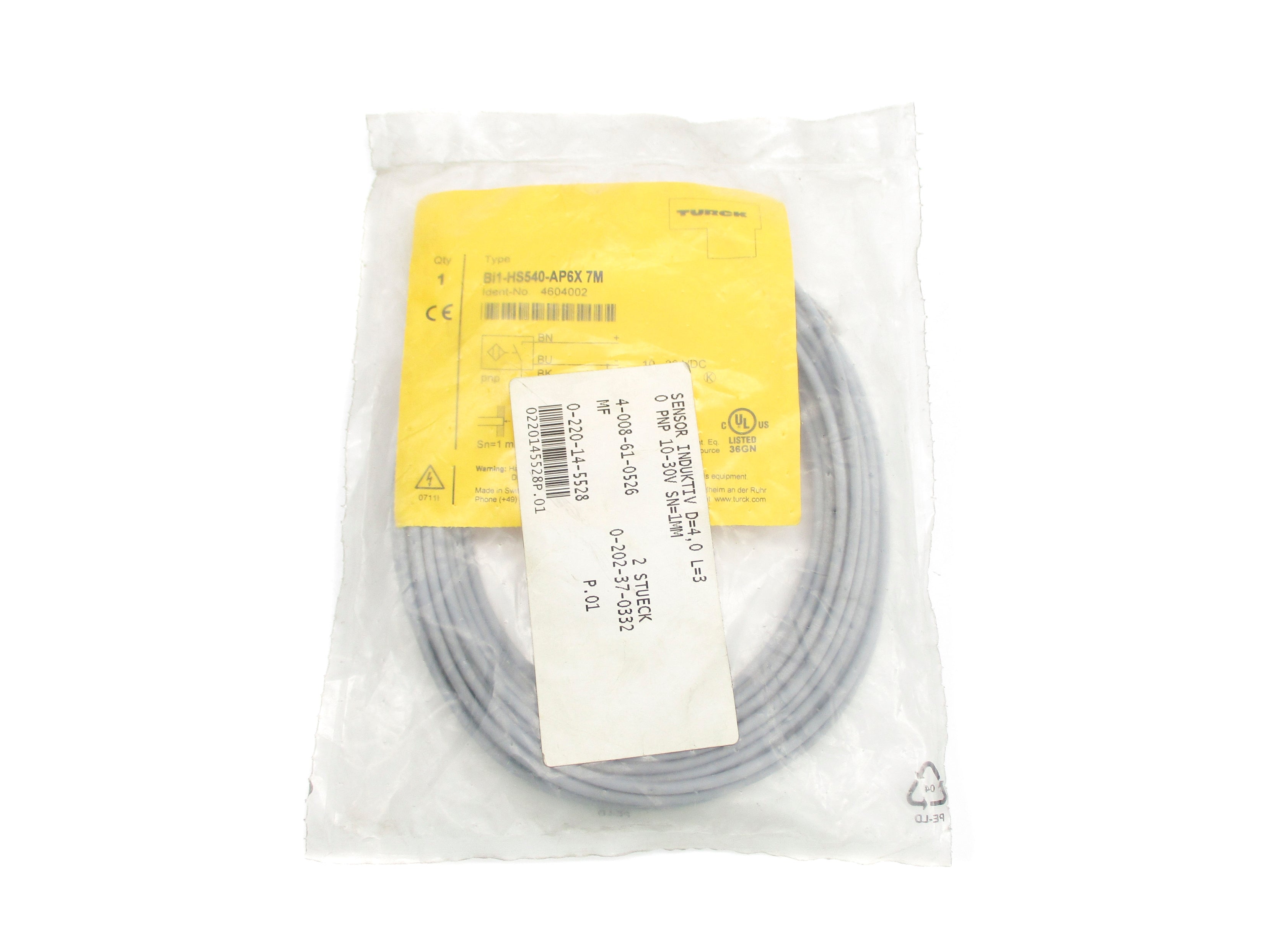 TURCK BI1-HS540-AP6X7M NSMP