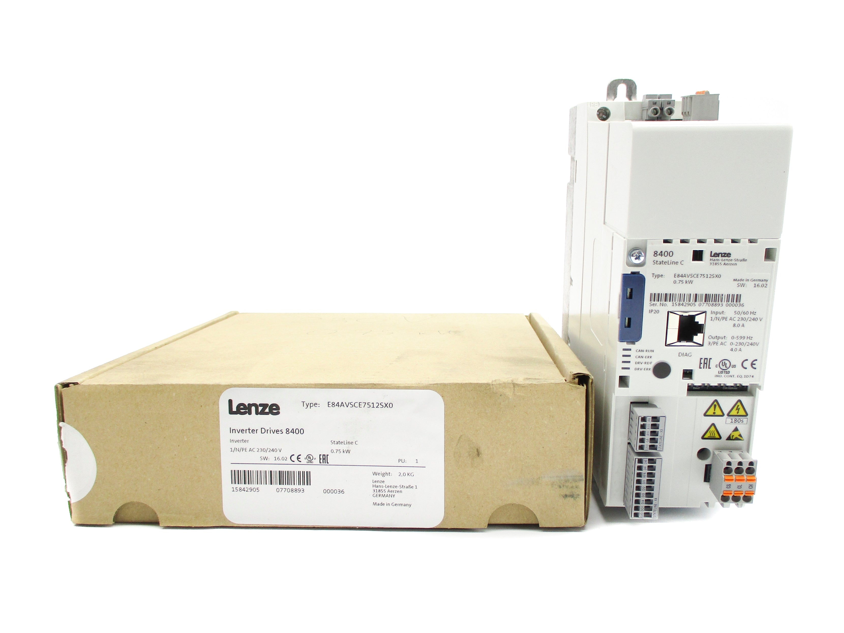 LENZE E84AVSCE7512SX0 NSMP