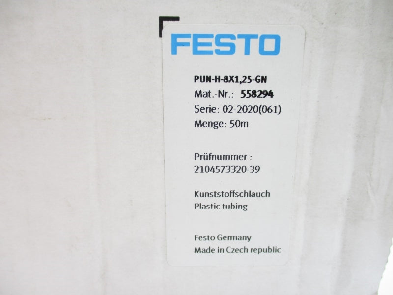 FESTO PUN-H-8X1,25-GN 558294 50M NSMP