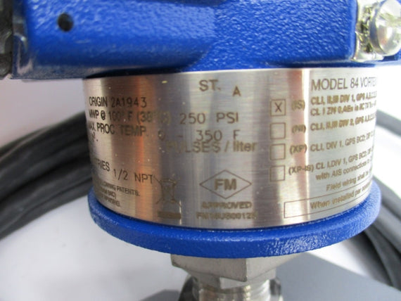FOXBORO 84S-T02TJRF-N 250PSI 350'F NSMP