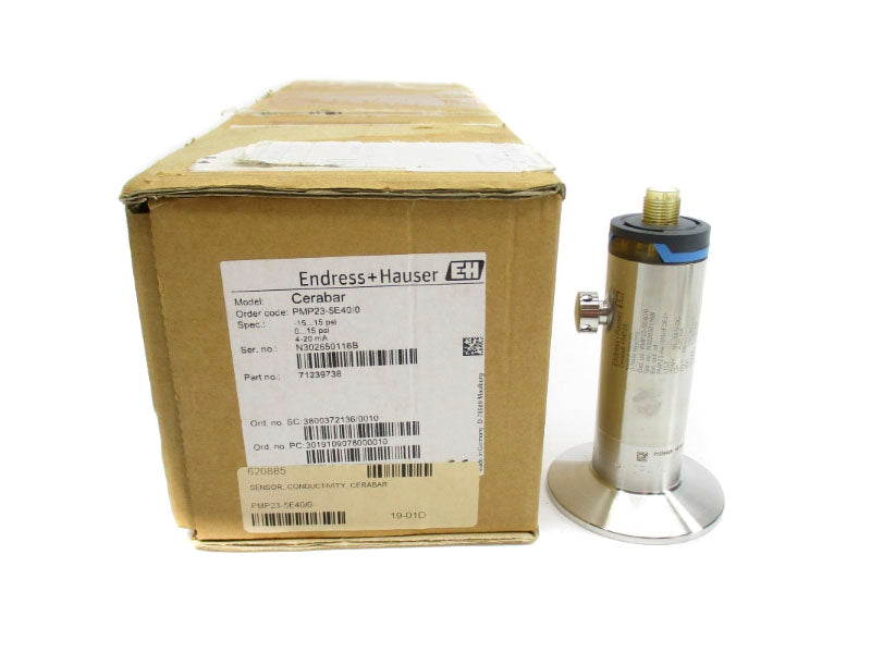 ENDRESS+HAUSER PMP23-5E40/0 71239738 10-30VDC -15-+15PSI NSMP
