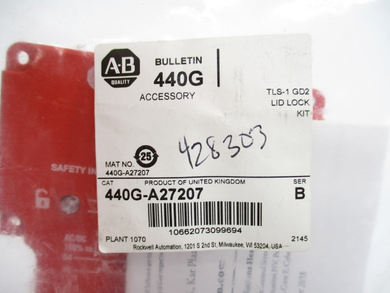 ALLEN BRADLEY 440G-A27207 SER. B NSMP
