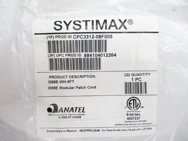 COMMSCOPE CPC3312-08F005 NSMP
