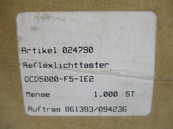 PEPPERL+FUCHS OCD5000-F5-IE2 NSMP