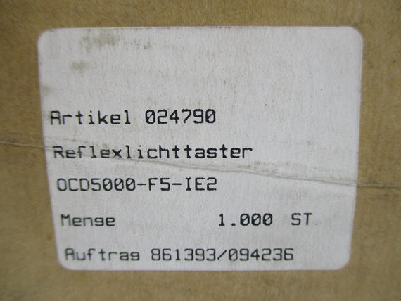 PEPPERL+FUCHS OCD5000-F5-IE2 NSMP