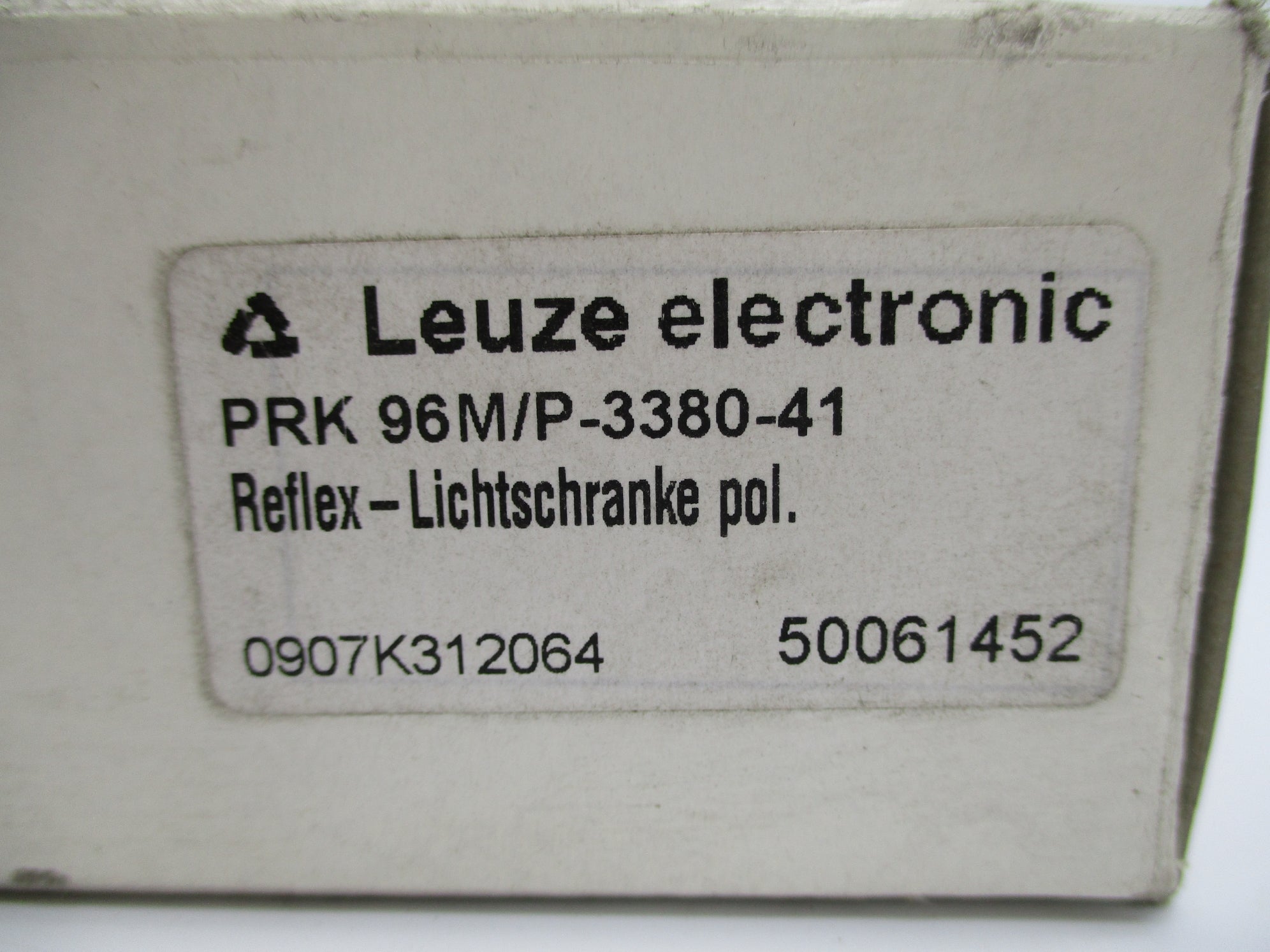 LEUZE ELECTRONIC PRK96M/P-3380-41 NSMP