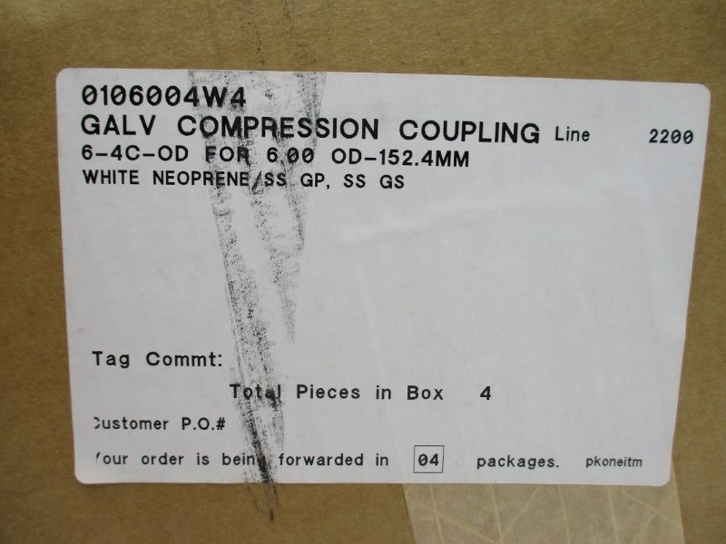 MORRIS 6-4C-OD (PKG OF 4) NSMP