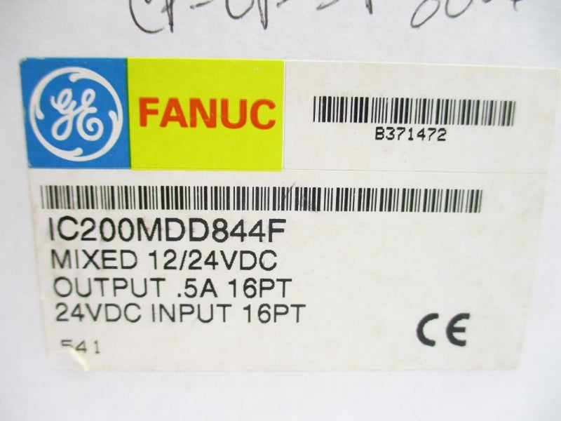 GE FANUC IC200MDD844F 12-24VDC .5A NSMP