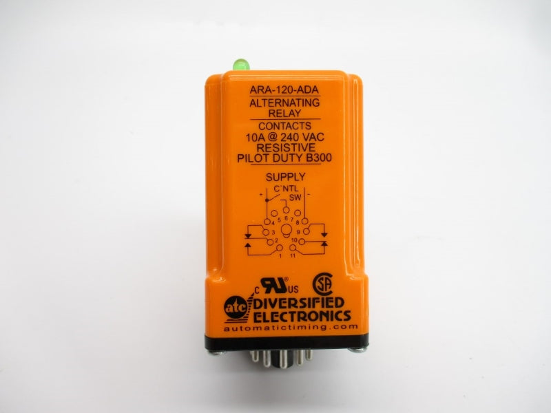 DIVERSIFIED ELECTRONICS ARA-120-ADA 240VAC 10A NSMP