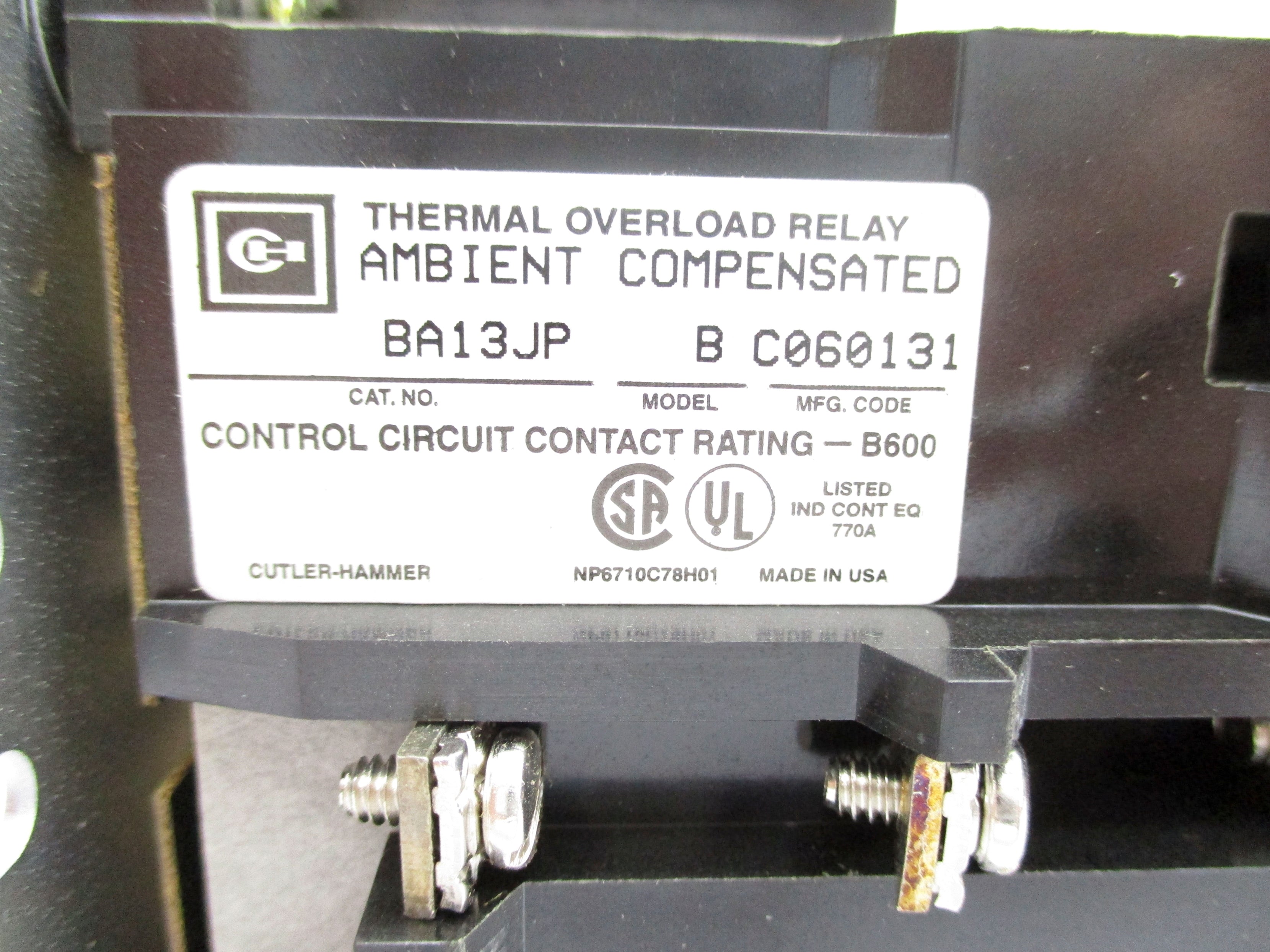 WESTINGHOUSE BA13JP NSNP