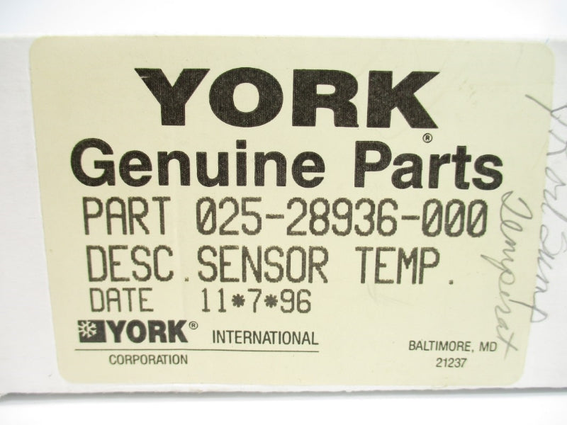 YORK 025-028936-000 NSMP
