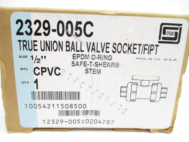 SPEARS 2329-005C 235PSI 73'F 1/2" NSMP