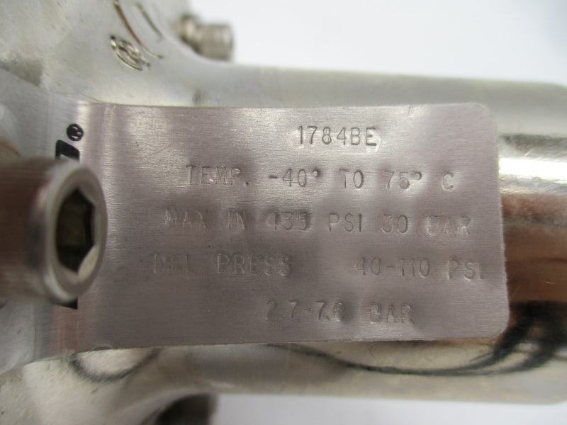 REGO 1784BE 40-110PSI -40'-75'C NSNP