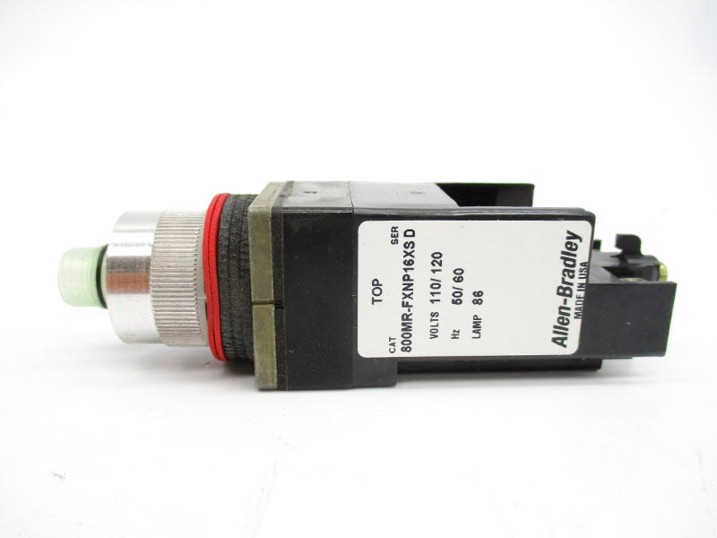 ALLEN BRADLEY 800MR-FXNP16XS SER. D 120V (GY/BL) NSMP
