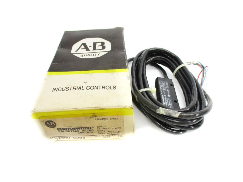 ALLEN BRADLEY 42SRU-6203 SER. B 10-30VDC (BK/YL) NSMP