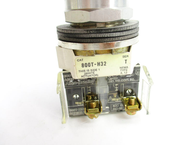 ALLEN BRADLEY 800T-H32D1 SER. T (BK/YL) NSMP