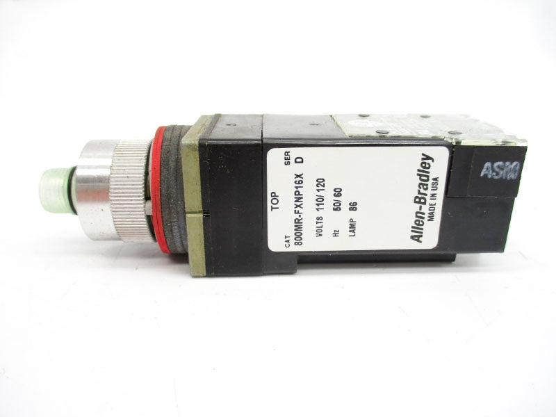 ALLEN BRADLEY 800MR-FXNP16XD1 SER. D 120V (GY/BL) NSMP