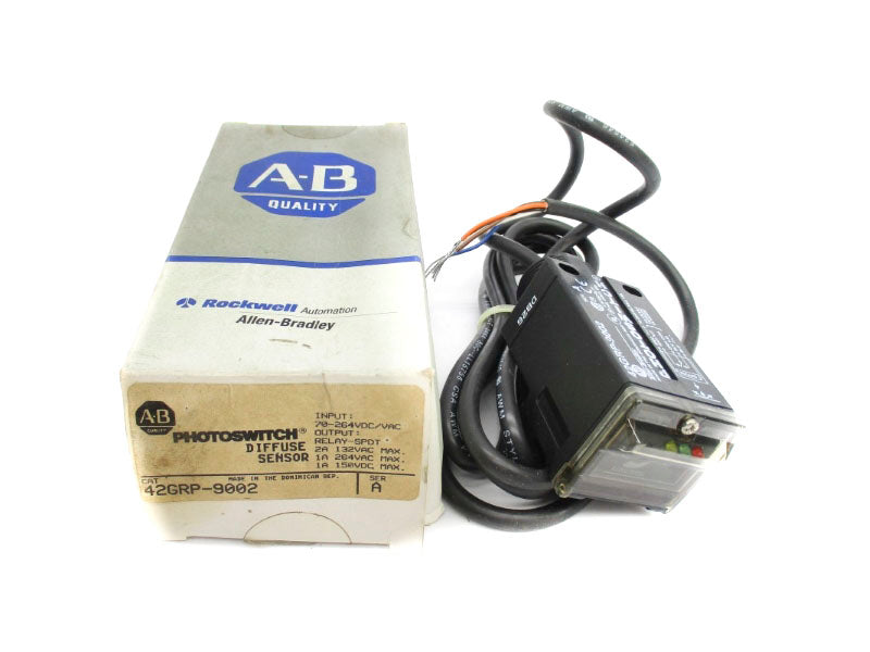 ALLEN BRADLEY 42GRP-9002 SER. A 70-264VAC/DC 2A (GY/BL) NSMP