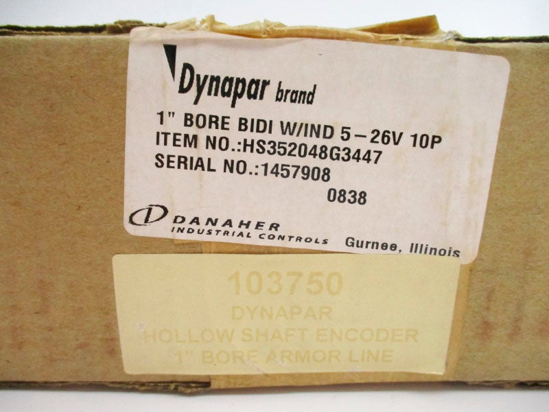 DYNAPAR HS352048G3447 5-26V 1" NSFS