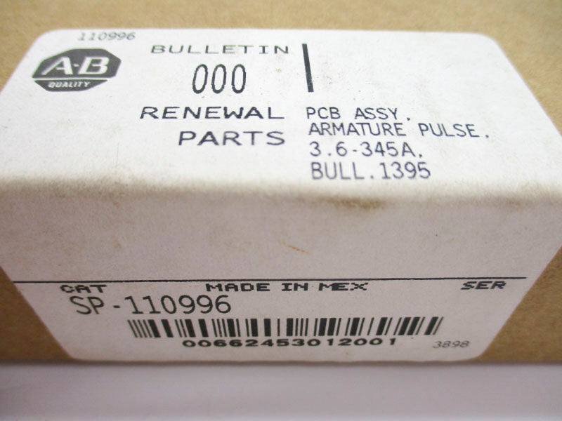 ALLEN BRADLEY SP-110996 3.6-345A NSMP