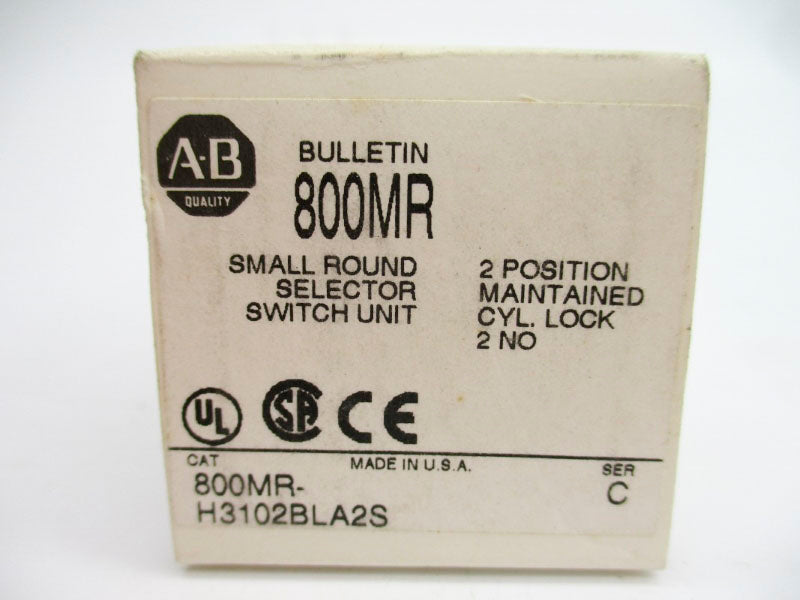 ALLEN BRADLEY 800MR-H3102BLA2S SER. C (WH) NSMP